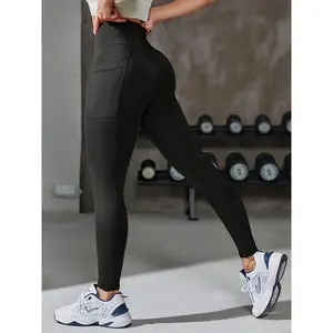 New Women'S High-Waisted, Medium-Compression Yoga Leggings with a Lifting Effect, Featuring a Snug Fit And Subtle Patterns That Enhance The Figure. These 7/8 Length Pants Are Comfortable And Breathable, Designed with Four-Way Stretch