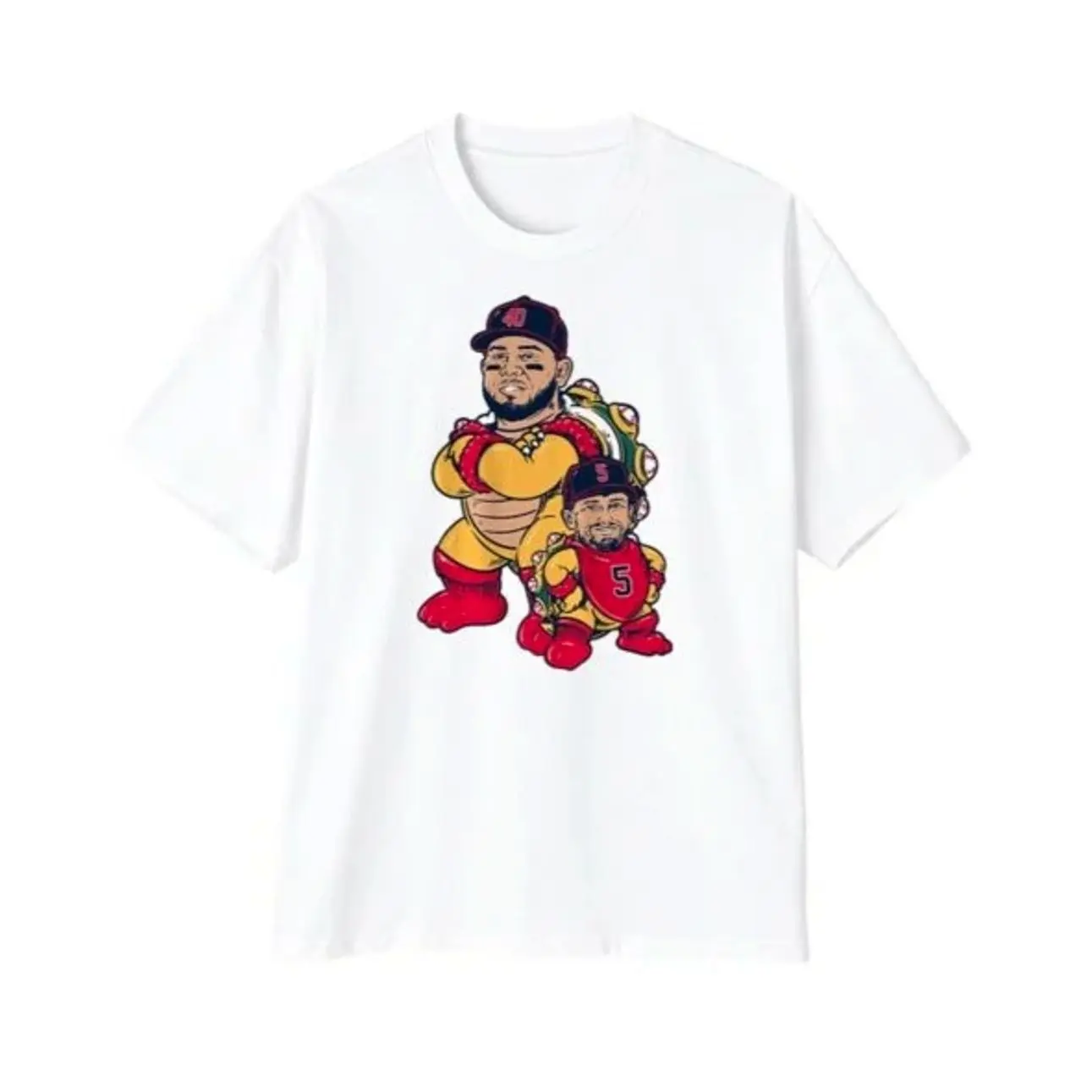 Willson Contreras Caleb Durbin Bowser and Mini Bowser Shirt