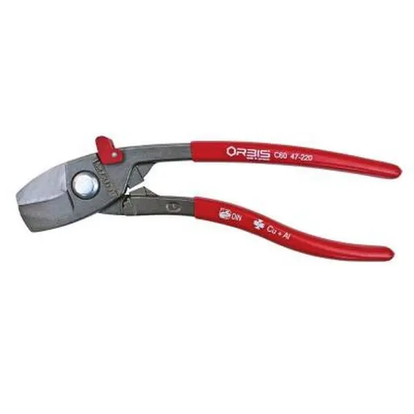 Knipex 414-9O47220SBA Angled Cutter, Heavy-Duty Wire Cutters for Precision Cable Cutting, Cutter Wire Cutters