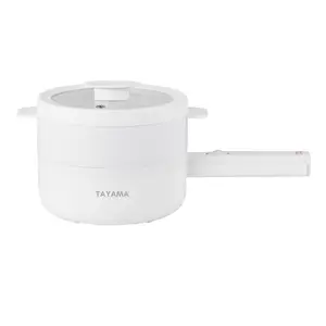 Tayama  1.5 Litre Electric Cooking Pot & Food Steamer