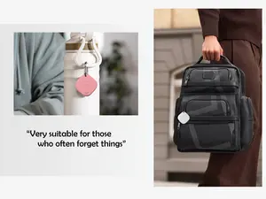 Tagigo Tracker - Works with Apple Find My & Google's Find Hub, Replaceable Battery, IP68 Waterproof, Loud Alert Sound, Ideal for Wallets, Keys, Bags, Luggage Android