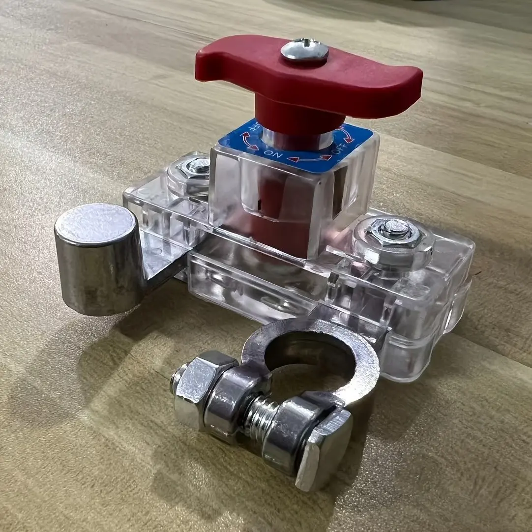Battery Main Disconnect Switch, Aluminum Alloy Negative Pole Cut-Off Switch, Advanced Battery Management Shut-Off Switch, Efficient Power Shutdown Switch, Safety Switch