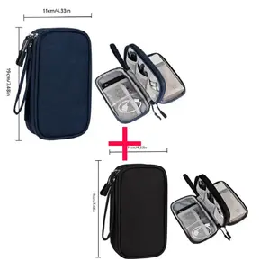 NEW Multi-layer Organizer Bag Travel Portable Digital Accessories Storage Bag Protective Cover Power Bank USB Earphones