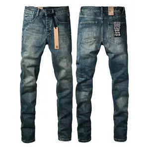 Europe America Trend KSUBI Jeans Fashionable Retro Casual Pants High Quality Solid Color All-match KSUBI Pencil Pants
