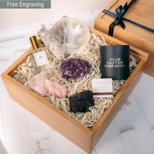 House Blessing Box- Personalized Oak Box