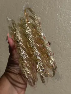 Gold bangles