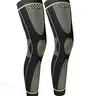 Unisex Copper Fiber Full Leg Durable Sports Sleeves - Pull-On Thigh Compression Gear, Adjustable, Non-Slip Knee Support, Extra Support, Boost Circulation, Injury Prevention, Active Recovery for Weightlifting