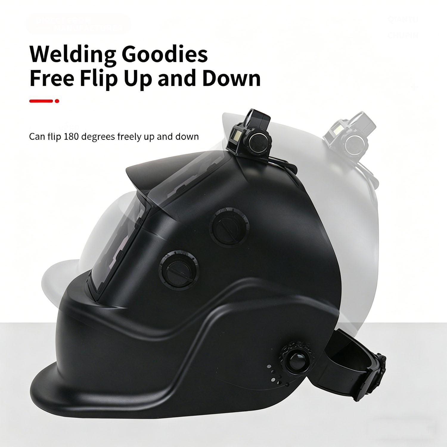 Welding Helmet with Light Solar Powered Welding Hood Wide Shade 4/9-13 for TIG MIG ARC Welding Helmet with Light Solar Powered Welding Hood Wide Shade 4/9-13 for TIG MIG ARC