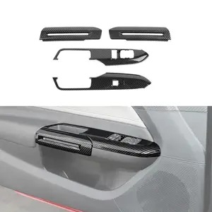 For 2015+ Ford Mustang interior Door Handle/Window Lift Panel Trim Cover Kit