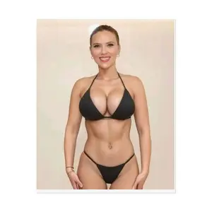 Poster Print, Scarlett Johansson Celebrity Wall Art, Actress Photo, Rolled Poster Gift Idea, Home Decor, Room Décor