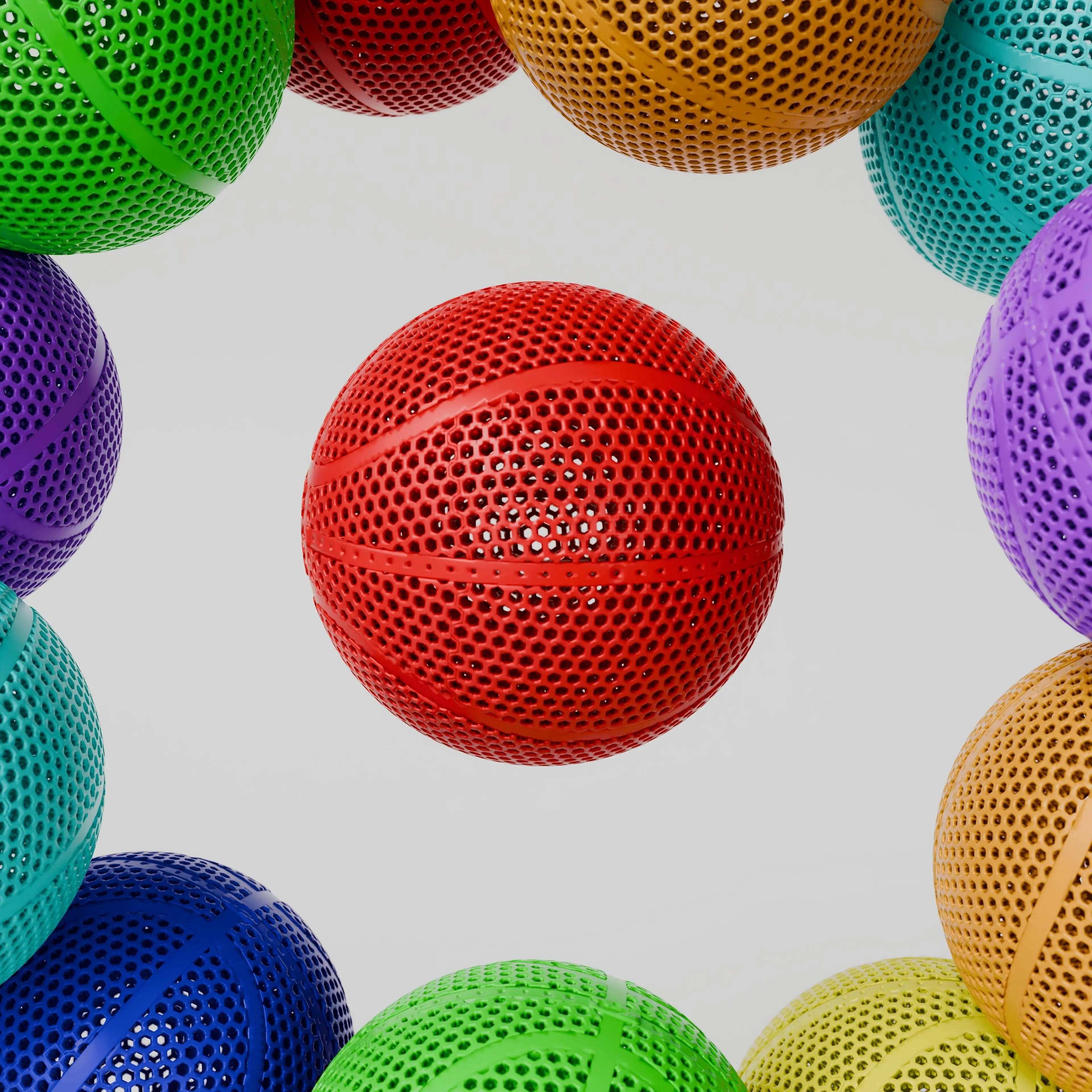 Airless Basketball