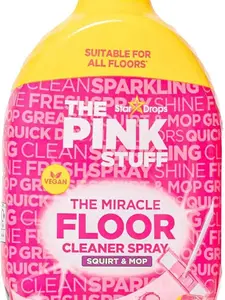 Stardrops The Pink Stuff - The Miracle Floor Cleaner Spray - Vegan - Squirt and Mop - Efficient Cleaning Solution for Busy Households