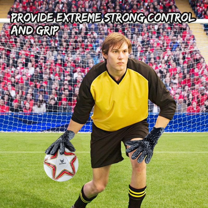 Soccer Goalkeeper Gloves for Kids Boys Children Youth&Adult Football Goalie Gloves with Strong Grips