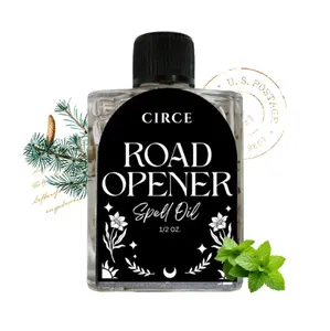 Road Opener Spell Oil | 1/2 oz | Success Oil | Intention Oil | Blockbuster Spell
