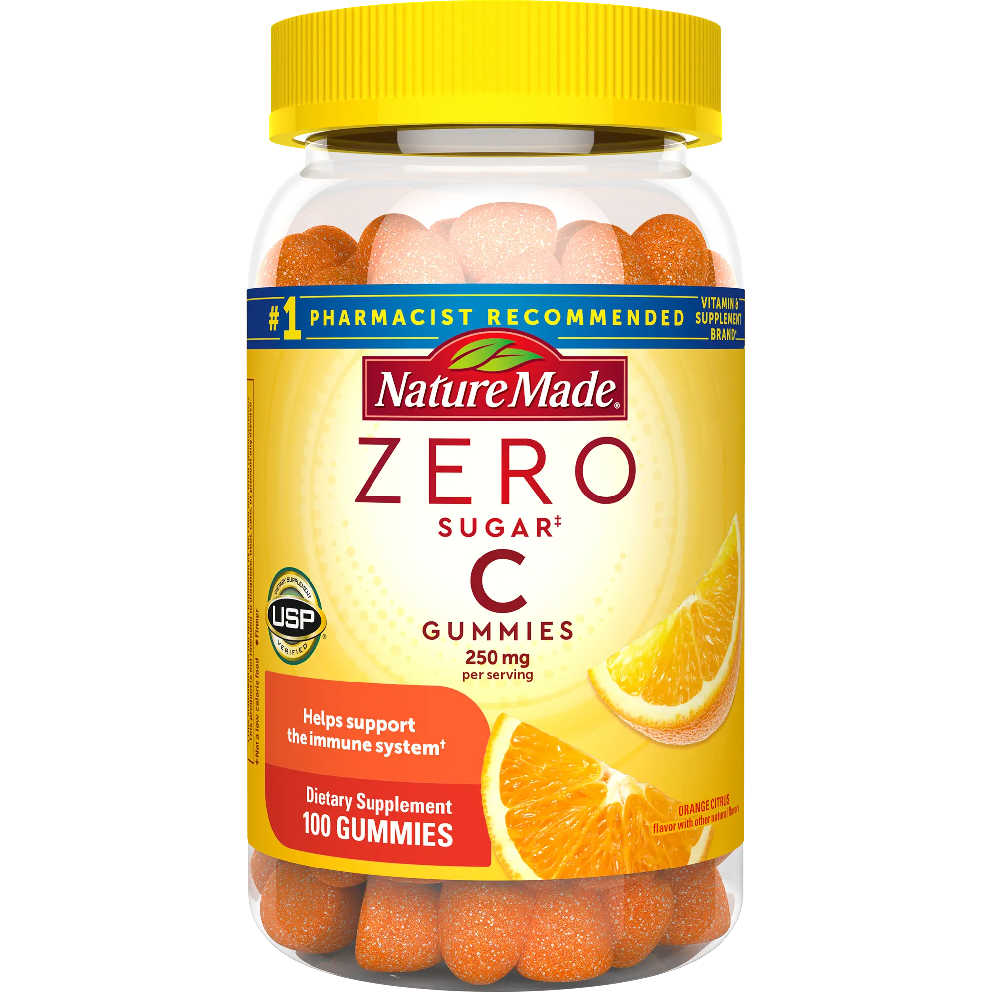 Zero Sugar‡ Vitamin C Gummies 250 Mg Per Serving