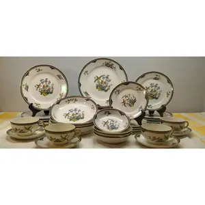 Noritake Modesta Bird Of Paradise 32-Piece Set Service For 4 Plates Bowls Cups
