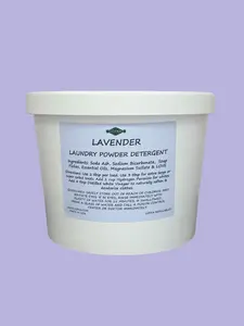 Lavender Natural Laundry Powder Detergent – 184 Loads