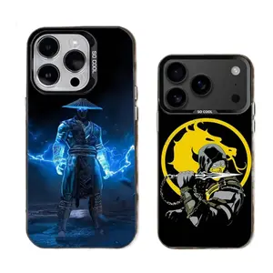 M-Mortal K-Kombat Cool Phone Cases For iPhone 17 Promax Pro Air 16 Plus 15 14 13 12 11 Black Tpu Shockproof Protective Cover