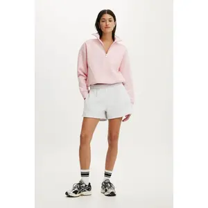 Cotton On Plush Half Zip Sweatshirt – Cozy Girl Essential