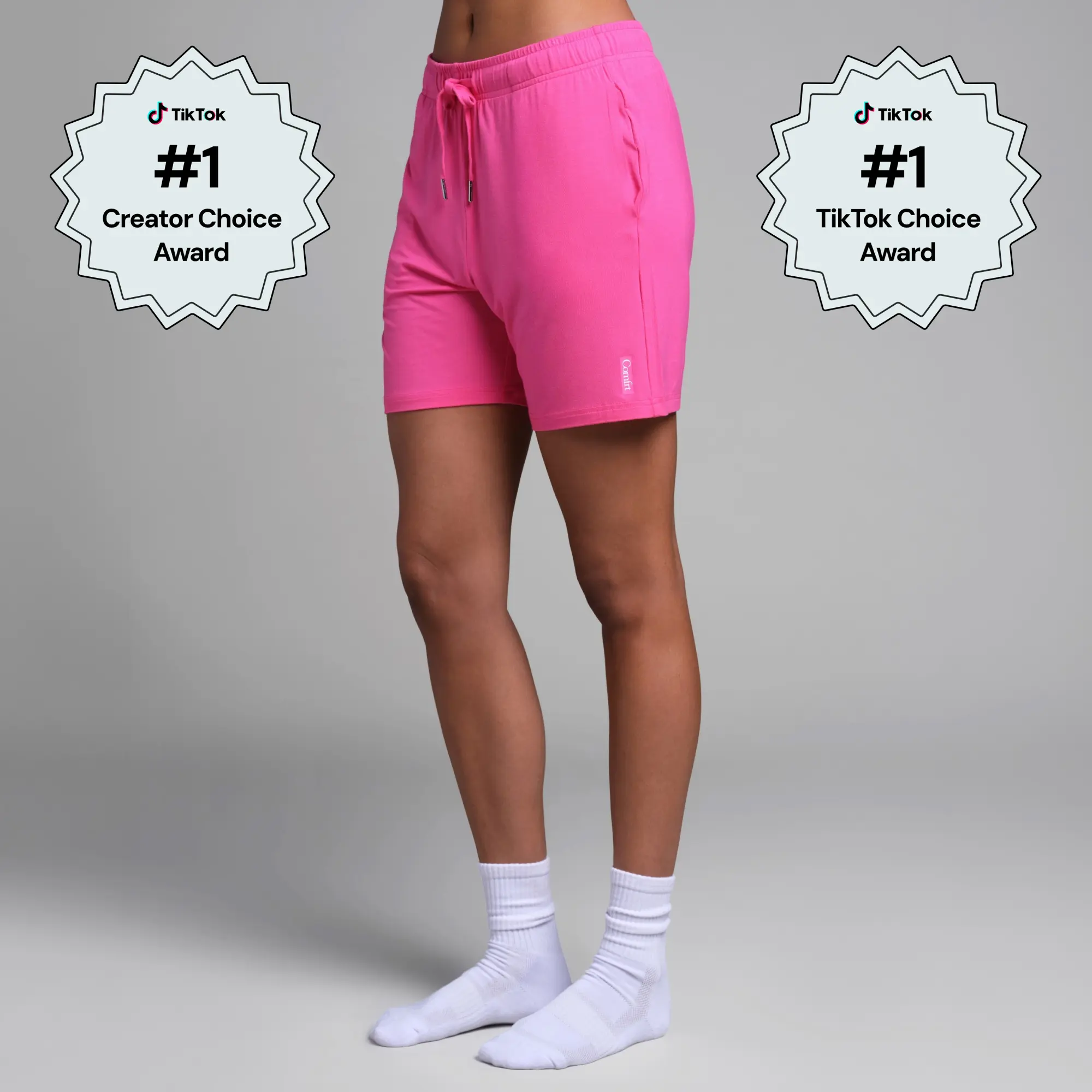 Comfrt | Cloud Shorts | Comfortable Loungewear Shorts With Drawstring & Oversized Pockets