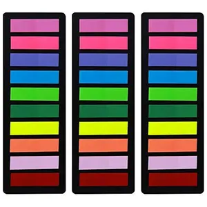 Page Markers Sticky Index Tabs, Arrow Flag Tabs Colored Sticky Notes for Page Marker Bookmarks [10 Primary Colors, 750 Pieces] Sticks Securely, Removes Cleanly