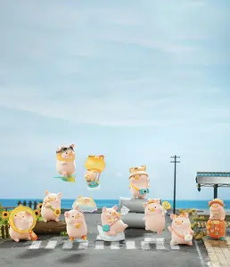 LULU Pig Cute Figure And Plush Blind Box LULU Pig Cute Figure And Plush Blind Box