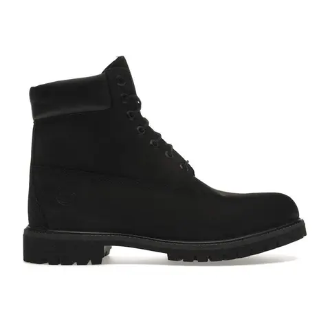Timberland Men's 6" Boot Black Nubuck Premium Hiking Shoes, from StockX