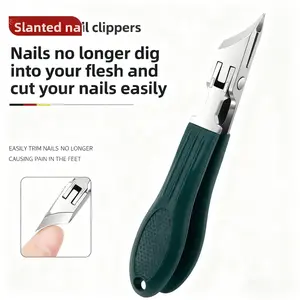 25° Ultra-Sharp Stainless Steel Keychain Nail Clipper – Precision Nail Cutter for Manicure & Pedicure, Professional Quality, Easy to Clean & Durable