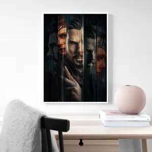 Doctor Strange Poster, Doctor Strange In The Multiverse Of Madness Poster, Movie Poster, Film Poster, Home Decoration Art Poster Frameless