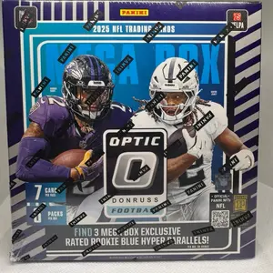 2025 NFL Donruss Optic Mega Box