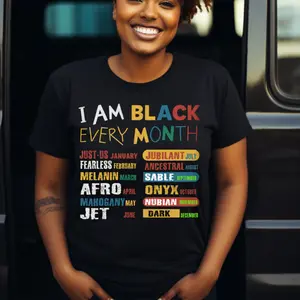 DTF-  I Am Black Every Month