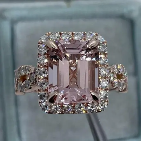 Fashion Elegant Zircon Decorated Ring, Fashion Jewelry for Party, Everyday Accessory, Trendy All-match & Exquisite Jewelry for Birthday Gift, Solitaire Engagement Ring, Elegant Glittering Ring, Elegant Fashion Rings, Sparkling Rings, Beautiful Rings
