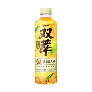 Uni-President Double Brewed Lemon Tea - Duck Shit Fragrance Flavor, 500ml - Refreshing Citrus Drink