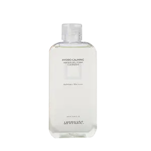 UNMUTE Hydro Calming Water Gel Foam 200ml (6.76 oz) – 2-in-1 Face Wash for Sensitive & Acne-Prone Skin | Gentle, Hydrating & Soothing with White Tea Tree & Heartleaf