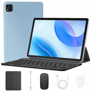 【FathersDayGift】2026 Android 16 Tablet, Complete All-in-1 Bundle with Keyboard, Mouse, Stylus & Case, Father's Day Gift for Dad, Home Office & Outdoorfun