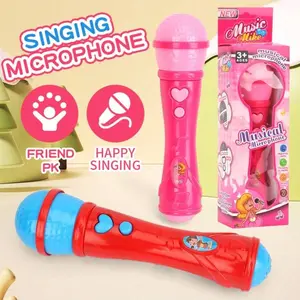 Children Wireless Amplified Microphone Toy, Baby Singing Host Mimic Real Plastic Mic (no Battery), Perfect Birthday Gift