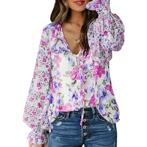 Cakewalk Floral Smocked Blouse