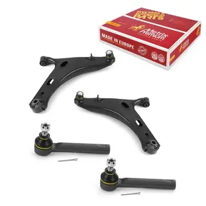 4 PCS - 2 Lower Control Arm and 2 Outer Tie Rod End Kit 97078MT