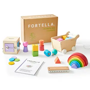Fortella Go Grow Box 16-18M, Montessori-Inspired Toys for Babies and Toddlers