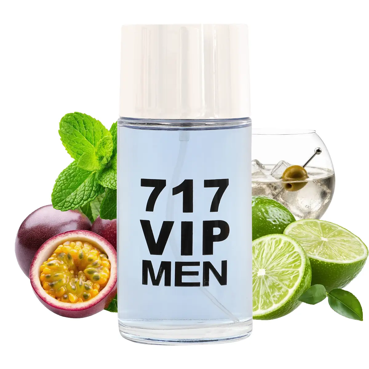 717 VIP Men Eau de Parfum 100ml - New York Fragrance for Men - Private & Exclusive Scent - 3.4 fl.oz.