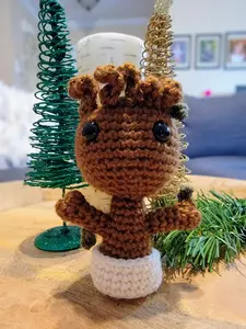 Crochet Baby Groot Inspired Amigurumi