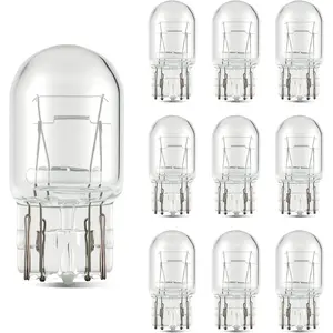 10 PCS 7443 Bulb Replacement Light Kit Set for Car Daytime Running Reverse Backup Parking Tail Brake Turn Signal Light Bulb