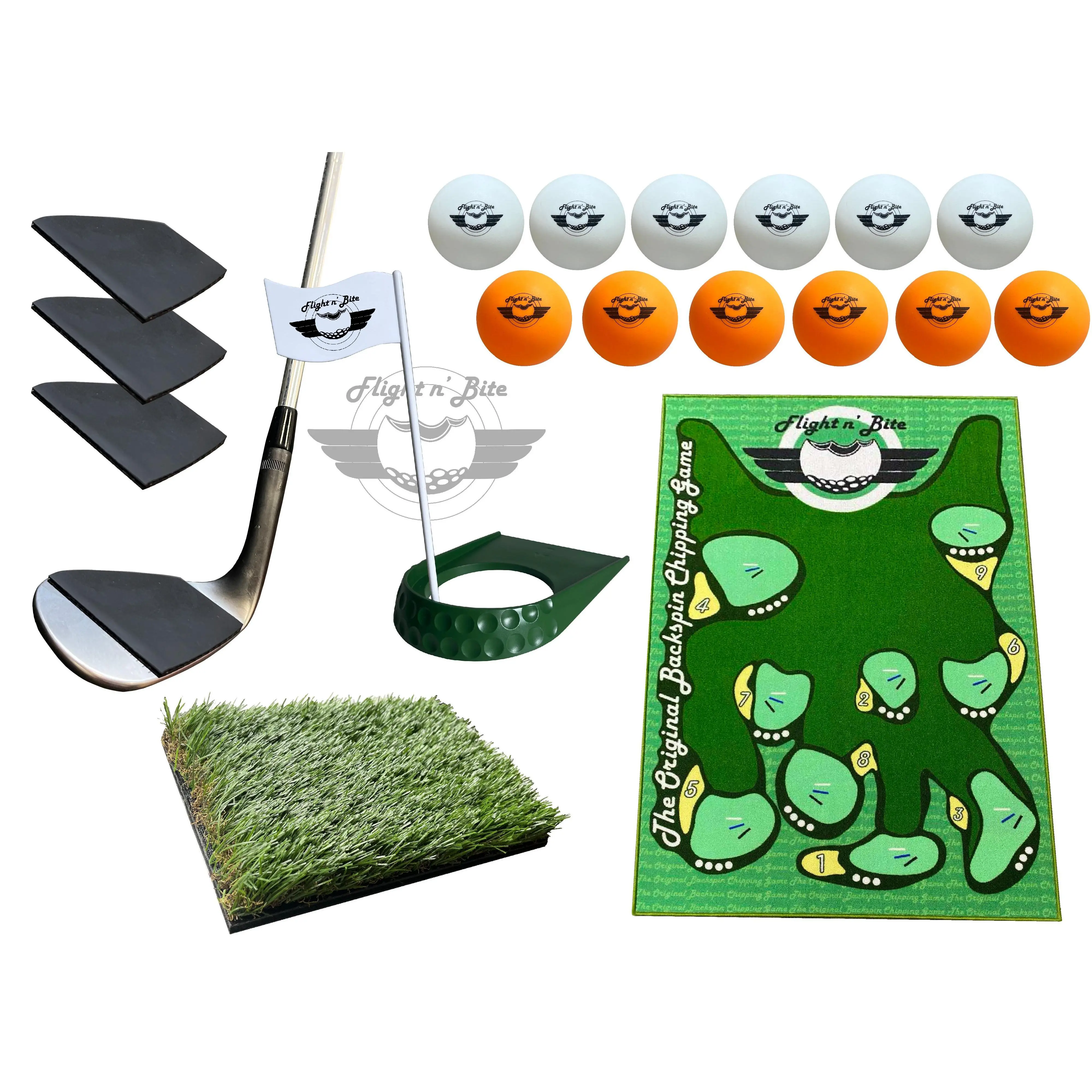 Flight n' Bite: THE ORIGINAL BACKSPIN CHIPPING GAME