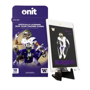 2025 ONIT University of Washington Platinum Football Pack (10 Cards)