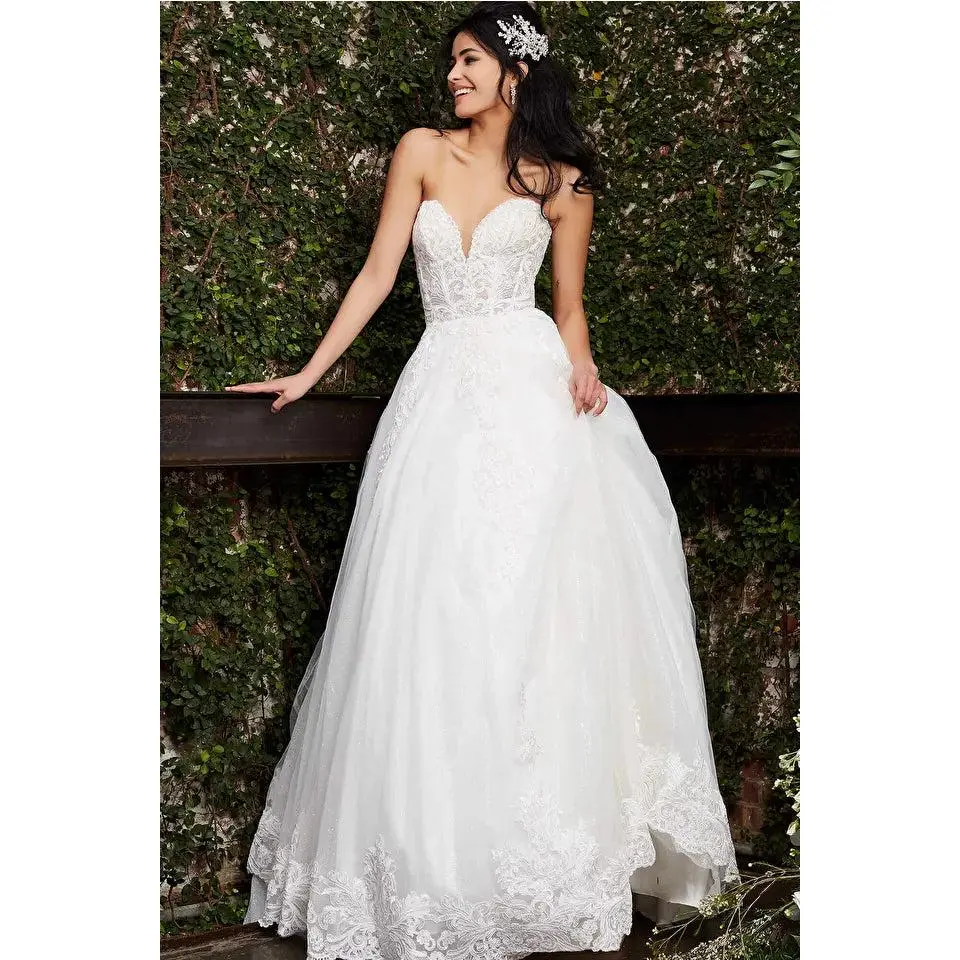 Jovani -JB07265 Corset Bodice Bridal Ball Gown