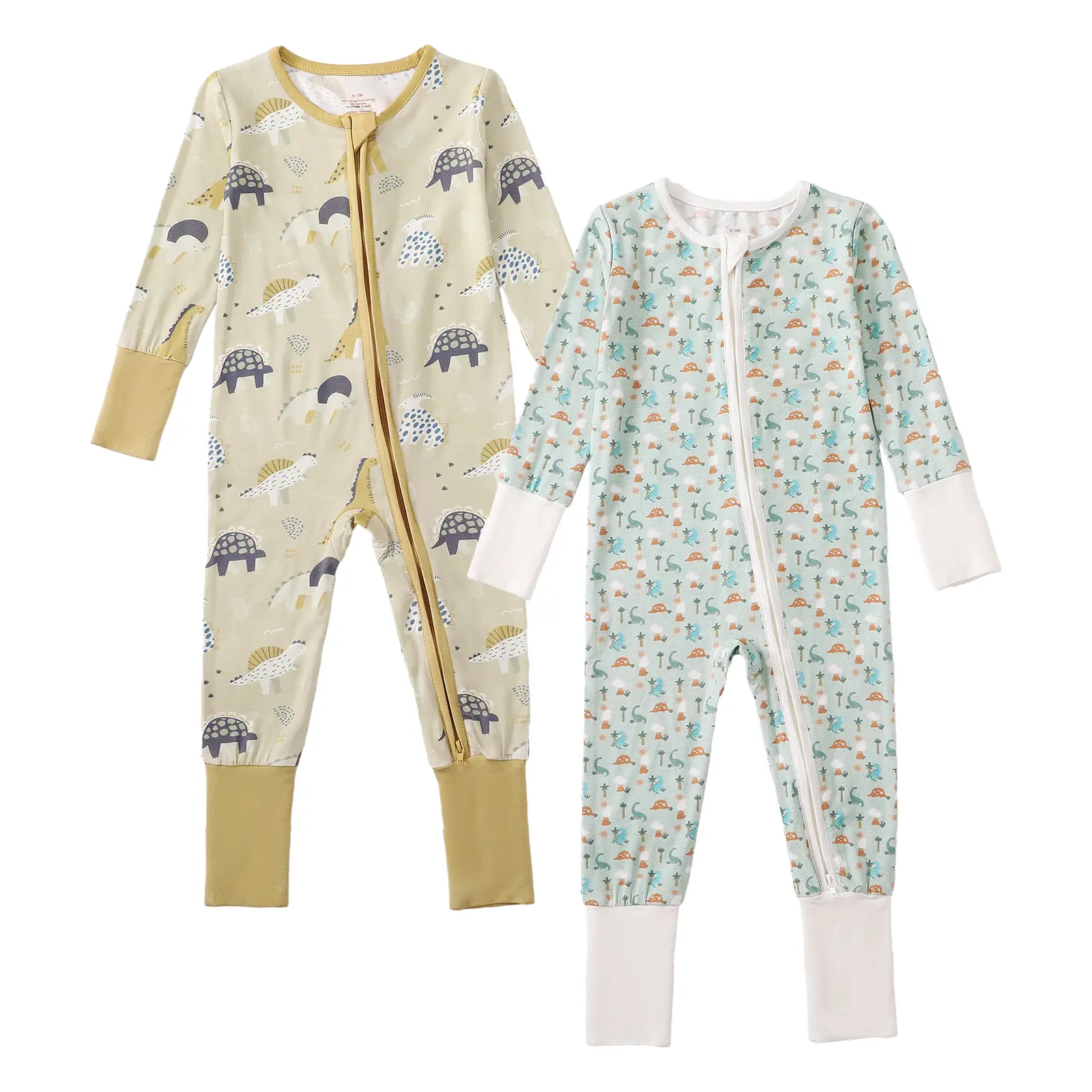 【buy 1 take 2】Bamboo Baby Pajamas Baby Rompers Bodysuit
