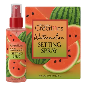Beauty Creations Watermelon Makeup Setting Spray, Flawless Cosmetic Fixing Spray - 4.0fl oz/120ml Single Item