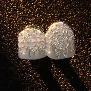 Halloween hip hop braces single and double full diamond carnival personalized accessories