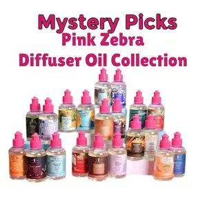 Pink Zebra - MYSTERY Diffuser Oil - Scent your home with non toxic oil for your diffuser! Fragrance Freshener Aroma Perfume Scented