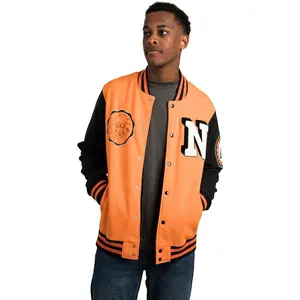 Bioworld Naruto Adult Unisex Varsity Jacket